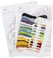 Набор для вышивания на пластиковой канве «Карета» - Фото 4