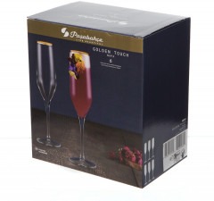 Набор бокалов для шампанского «Napa Golden» - Фото 2