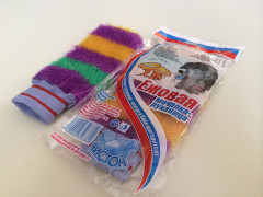 Мочалка-руковица ежовая - Фото 1