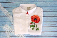 Набор для вышивания «Красный мак» - Фото 1