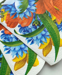 Салфетки бумажные «Букет» - Фото 5