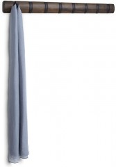 Вешалка настенная «Flip» черная/орех - Фото 1