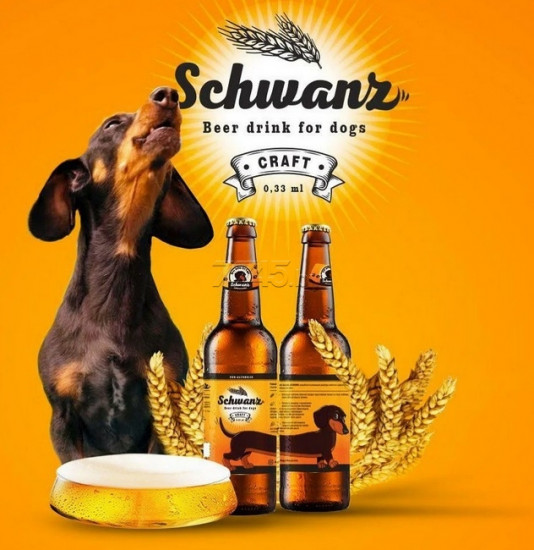 Напиток пивной для собак «Schwanz»