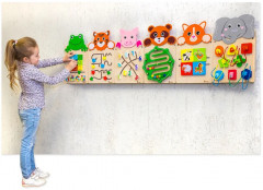 Бизиборд настенный «Котик» - Фото 1