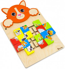 Бизиборд настенный «Котик» - Фото 4