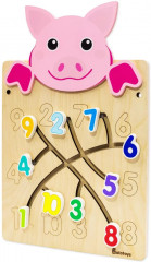 Бизиборд настенный «Свинка» - Фото 3