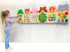 Бизиборд настенный «Тигрёнок» - Фото 1