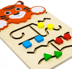 Бизиборд настенный «Тигрёнок» - Фото 2