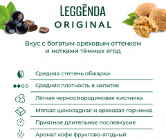 Кофе в зернах «Leggenda оriginal» - Фото 1