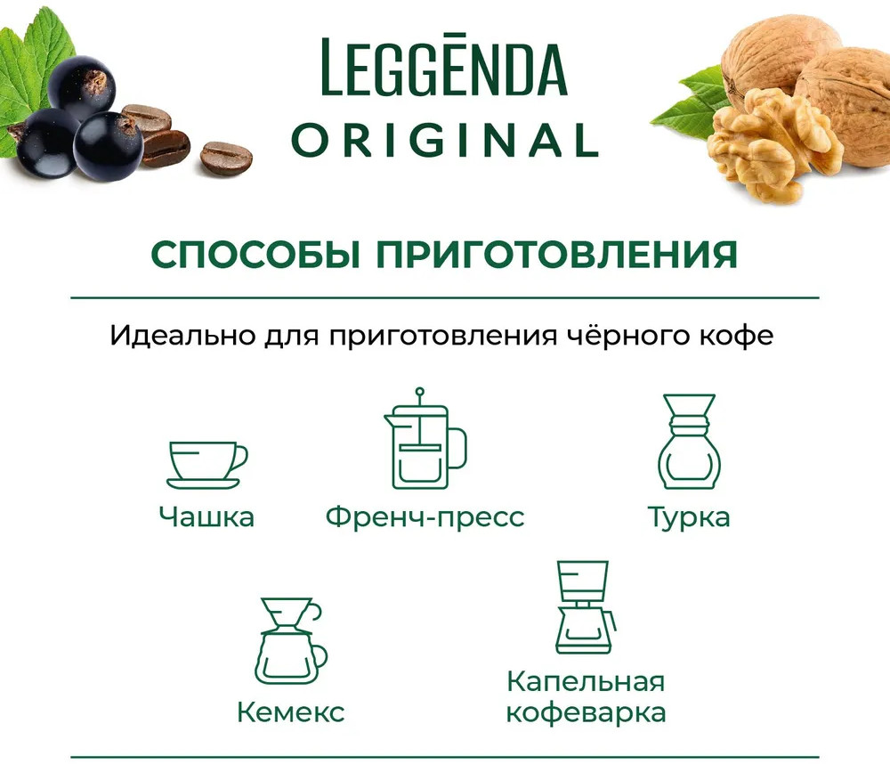 Кофе в зернах «Leggenda оriginal» | Poetti | Фото 2