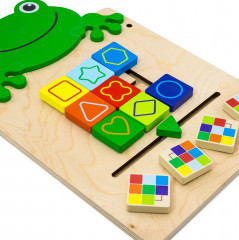 Бизиборд настенный «Лягушка» - Фото 2