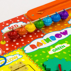 Бизиборд «Rainbow» - Фото 4