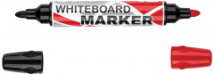 Маркер для доски двусторонний, черный/красный - Фото 3