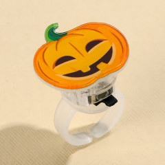 Кольцо с огоньком «Тыква» - Фото 1