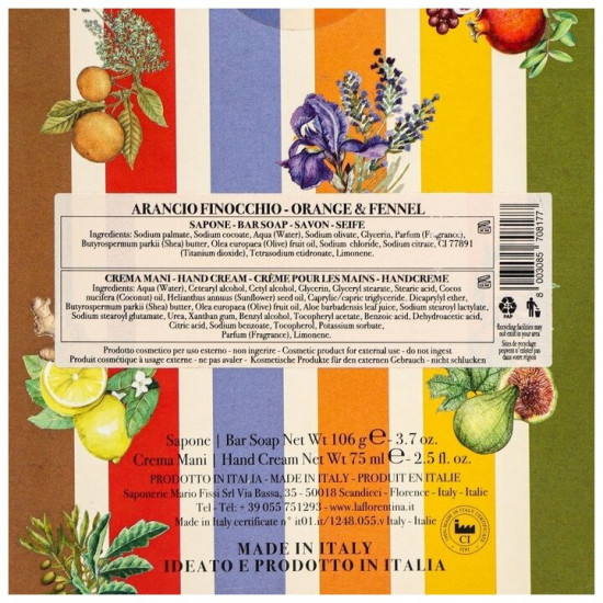 Набор для женщин «Orange and Wild Fennel. Апельсин и дикий фенхель»