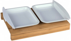 Доска разделочная с пластиковыми лотками - Фото 2