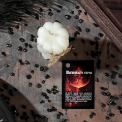 Свеча магическая «Цилиндр с черепами» - Фото 1