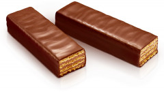 Батончик шоколадный с хрустящей вафлей и начинкой пралине в горьком шоколаде «Мишки в лесу» - Фото 1