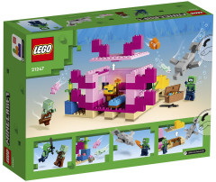 Конструктор Minecraft 21247 Дом Аксолотля. The Axolotl House - Фото 3