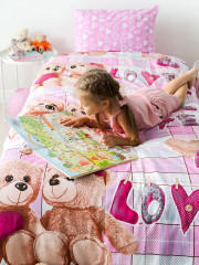 Комплект постельного белья «Любимый мишка» - Фото 3