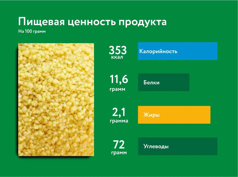 Крупа пшеничная «Кускус» — Агрохолдинг «Степь»