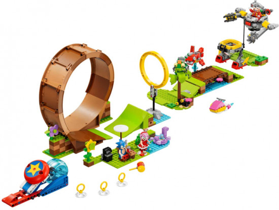 Конструктор LEGO® 76994 Испытание петли в зоне зеленого холма