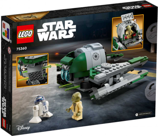 Конструктор LEGO® 75360 Джедайский истребитель Йоды