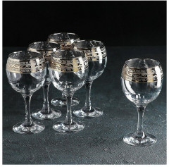 Набор фужеров для вина «Версаче» - Фото 1