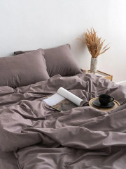 Комплект постельного белья «Stonewash Umber» - Фото 4