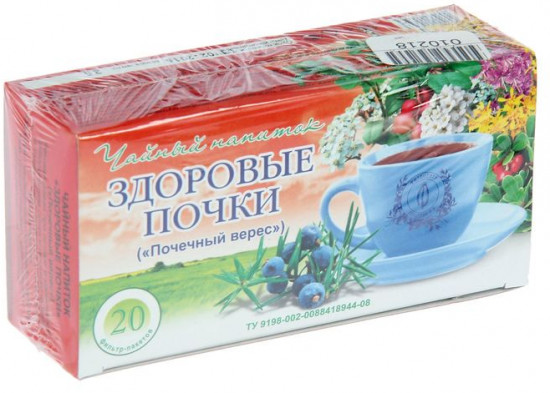 Напиток чайный «Почки здоровые» при почечной патологии