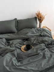 Комплект постельного белья «Stonewash Green» - Фото 3