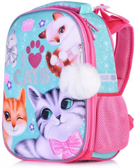 Рюкзак каркасный «Коты и лапы» - Фото 1