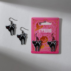 Серьги «Страшно» - Фото 1