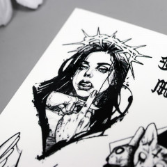 Татуировка на тело «Готические» - Фото 3