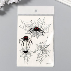 Татуировка на тело «Пауки и паутина» - Фото 2