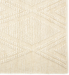 Ковер из шерсти и переработанного хлопка «Shillong» - Фото 3