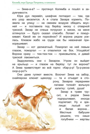 Колямба, внук Одежды Петровны, и компания