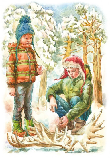 Колямба, внук Одежды Петровны, и компания