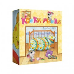 Комплект постельного белья «Многоцветие» (арт. 8047, 1,5-спальный, бязь, 1 наволочка 70х70) - Фото 1