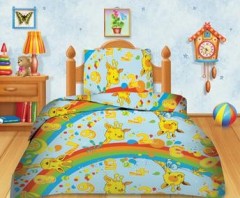 Комплект постельного белья "Веселый счет" (арт. 8359, 1,5-спальный, бязь, 1 наволочка 70х70) - Фото 1