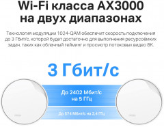 Mesh-система Deco X50-PoE - Фото 3