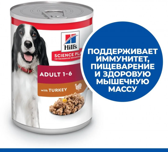 Консервы для собак с индейкой