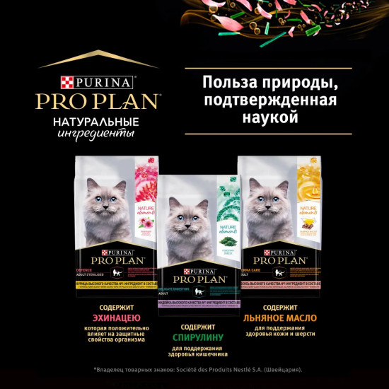 Корм для стерилизованных кошек с курицей