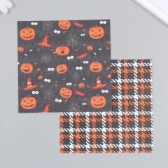 Набор бумаги для скрапбукинга «Хэллоуин» - Фото 3