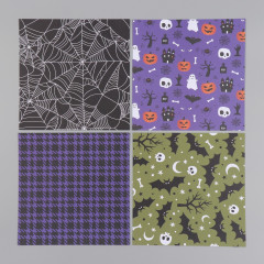 Набор бумаги для скрапбукинга «Хэллоуин» - Фото 6