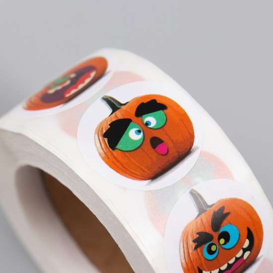 Набор наклеек «Забавные тыковки»