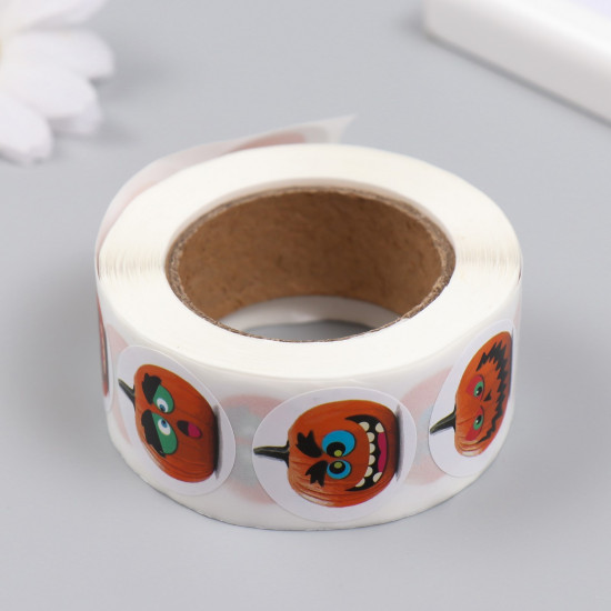 Набор наклеек «Забавные тыковки»