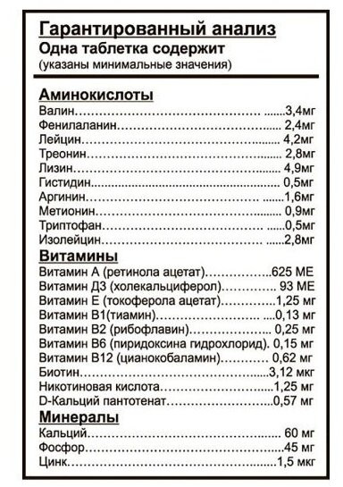 Комплекс витаминный для собак «Pro hair»