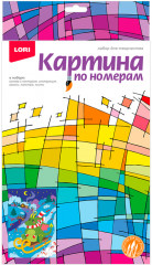 Картина по номерам «Быстрые санки!» - Фото 1