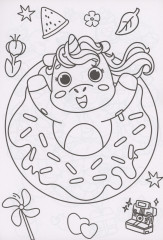 Единорожки. Раскраска - Фото 1